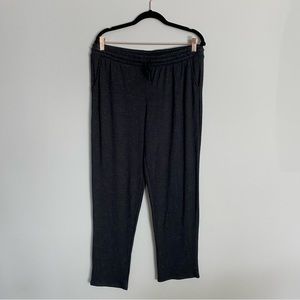 Natori Knit Pants - Heather Grey - Size Large Athleisure Perfection